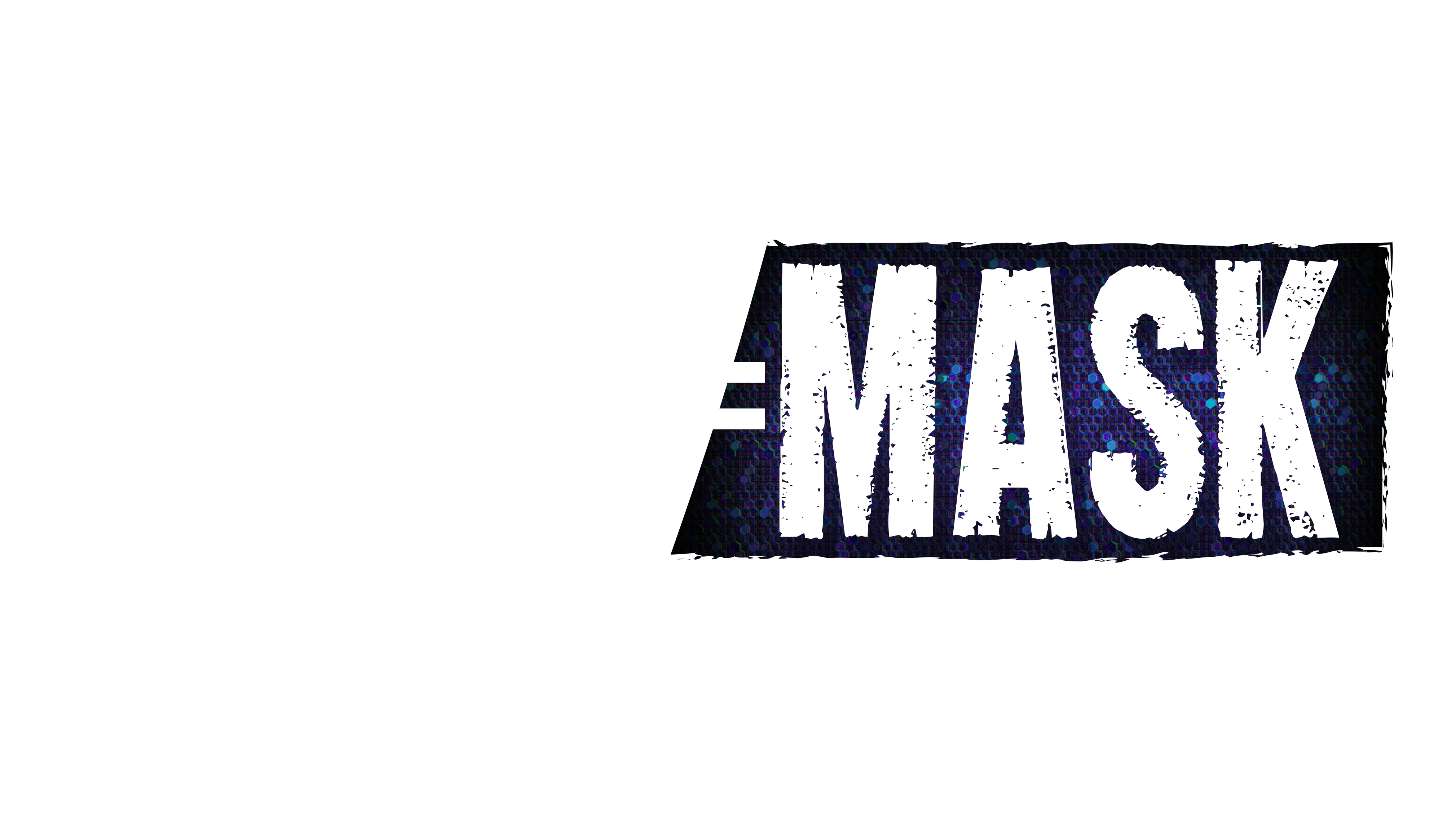 Hero Mask title treatment